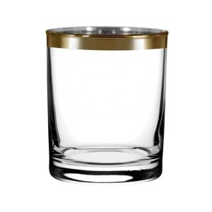 Стаканы для виски 4 шт с узором "Симпл"