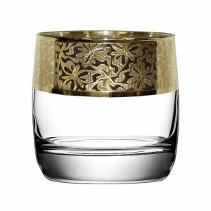 Стаканы для виски 4 шт с узором "Ассорти"