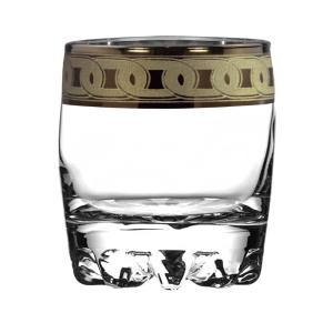 Стаканы для виски 2 шт с узором "Картье"