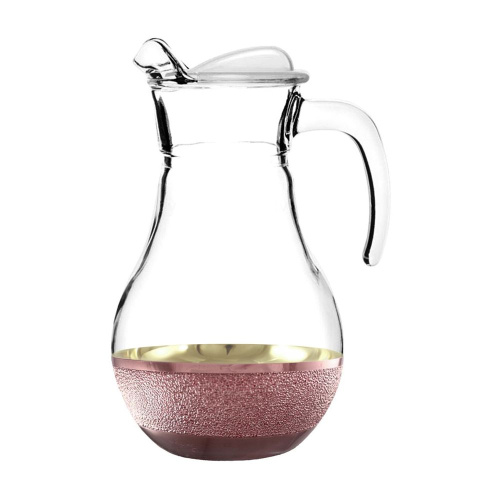 Кувшин  с узором "Бархат" цвет "Рубин"