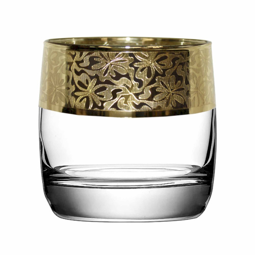 Стаканы для виски 4 шт с узором "Ассорти"